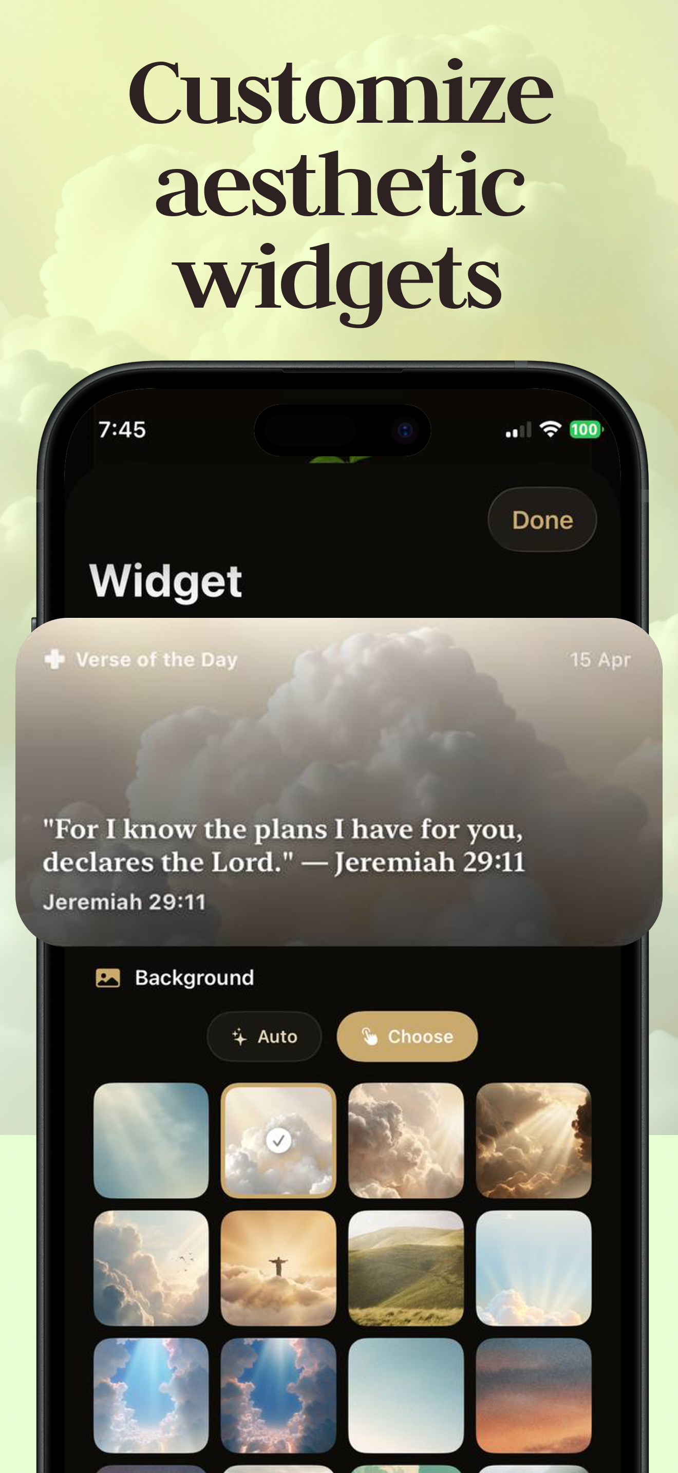 Widgets